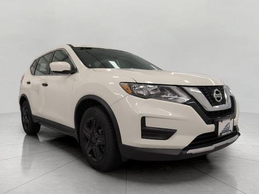 GLACIER WHITE 2017 Nissan Rogue S