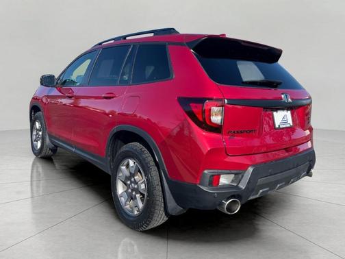 Radiant Red Metallic II 2022 Honda Passport AWD TrailSport