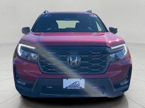 Radiant Red Metallic II 2022 Honda Passport AWD TrailSport