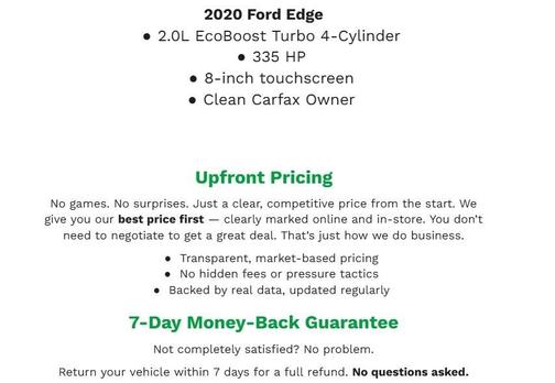 2020 Ford Edge SEL