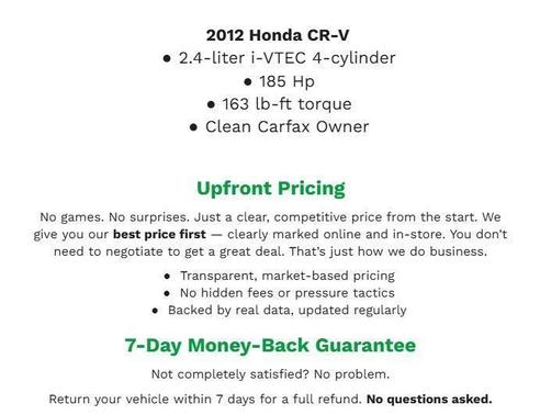 2012 Honda CR-V EX-L