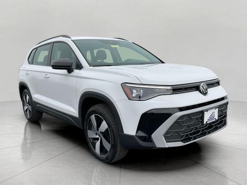 Pure White 2026 Volkswagen Taos S