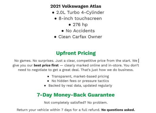 2021 Volkswagen Atlas SPORT UTILITY