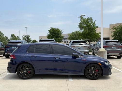 Atlantic Blue 2022 Volkswagen Golf GTI 2.0T SE