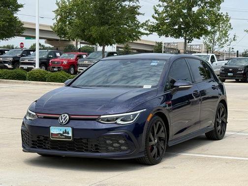 Atlantic Blue 2022 Volkswagen Golf GTI 2.0T SE