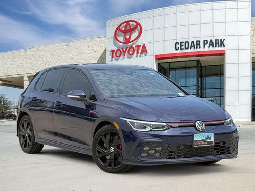 Atlantic Blue 2022 Volkswagen Golf GTI 2.0T SE