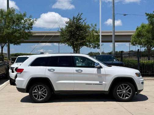 Bright White Clearcoat 2017 Jeep Grand Cherokee Limited