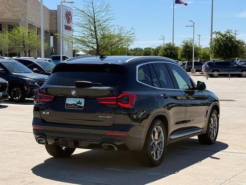 Black Sapphire Metallic 2022 BMW X3 xDrive30i