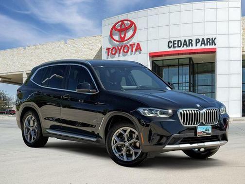 Black Sapphire Metallic 2022 BMW X3 xDrive30i