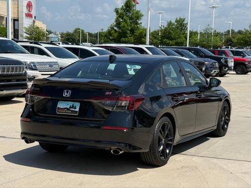 Crystal Black Pearl 2025 Honda Civic Si
