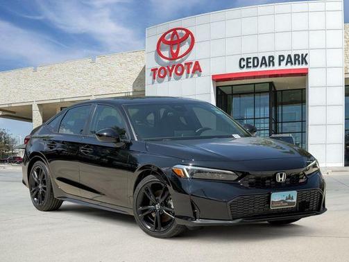 Crystal Black Pearl 2025 Honda Civic Si