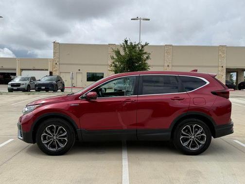 Radiant Red Metallic 2021 Honda CR-V Hybrid EX-L