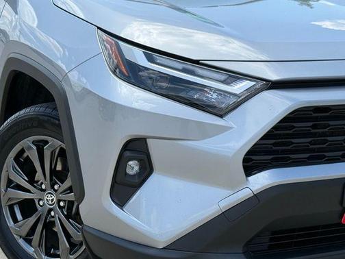 Silver Sky Metallic 2024 Toyota RAV4 Hybrid XLE Premium