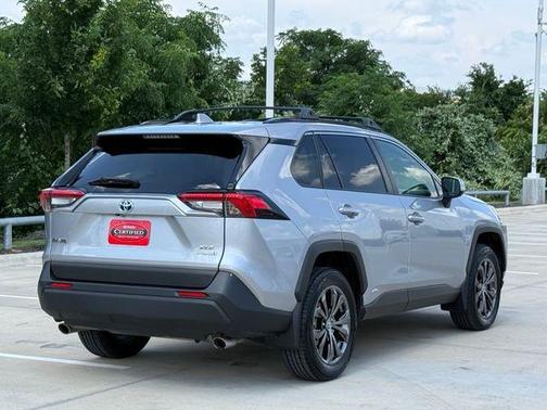 Silver Sky Metallic 2024 Toyota RAV4 Hybrid XLE Premium