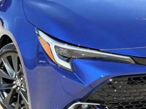 Blue 2025 Toyota Corolla Hatchback XSE