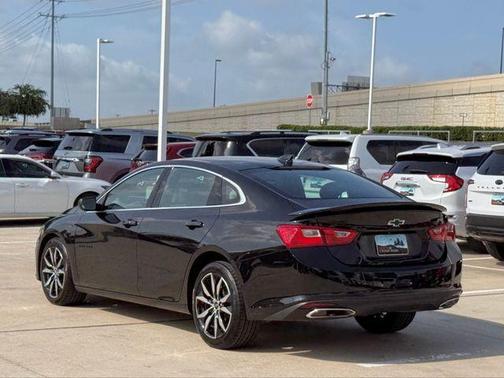 Black Metallic 2025 Chevrolet Malibu RS