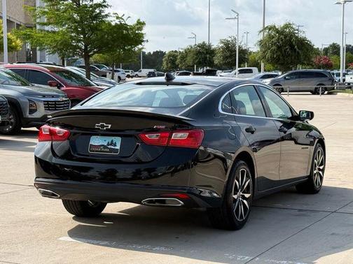 Black Metallic 2025 Chevrolet Malibu RS