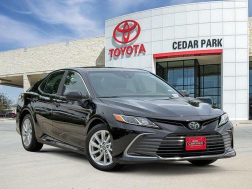Midnight Black Metallic 2024 Toyota Camry LE