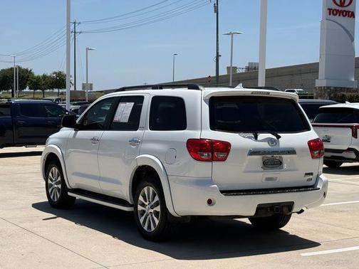 Super White 2017 Toyota Sequoia Limited