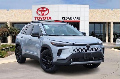 Silver 2026 Toyota Corolla Cross Hybrid XSE