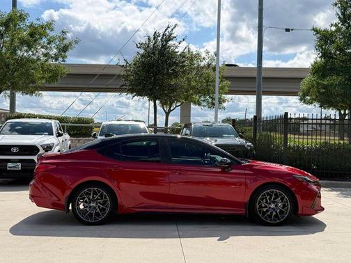 Midnight Black Metallic 2025 Toyota Camry XSE