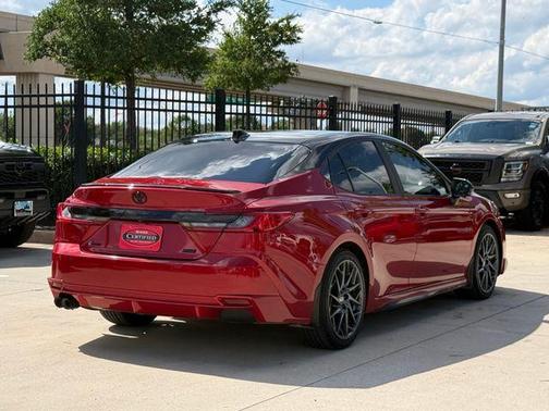 Midnight Black Metallic 2025 Toyota Camry XSE