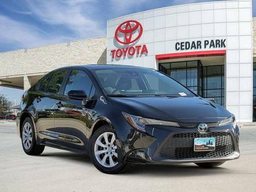 Black Sand Pearl 2022 Toyota Corolla LE