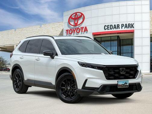 White 2023 Honda CR-V Hybrid Sport