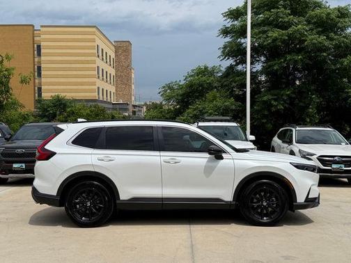 White 2023 Honda CR-V Hybrid Sport
