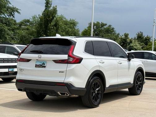 White 2023 Honda CR-V Hybrid Sport