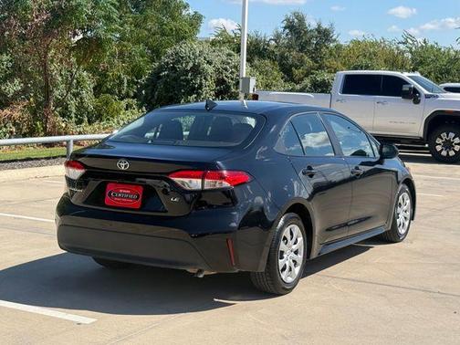 Midnight Black Metallic 2025 Toyota Corolla LE