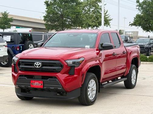 Red 2024 Toyota Tacoma SR