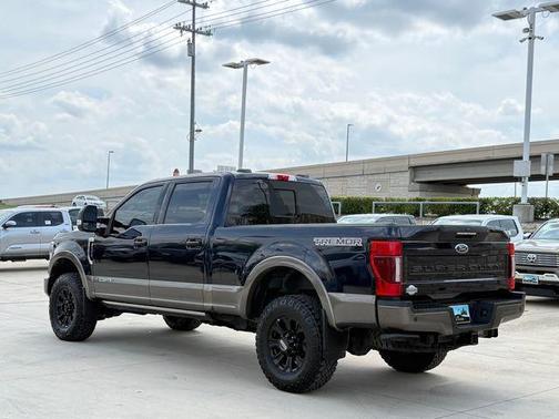 Antimatter Blue Metallic 2022 Ford F-350 King Ranch