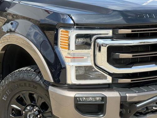 Antimatter Blue Metallic 2022 Ford F-350 King Ranch