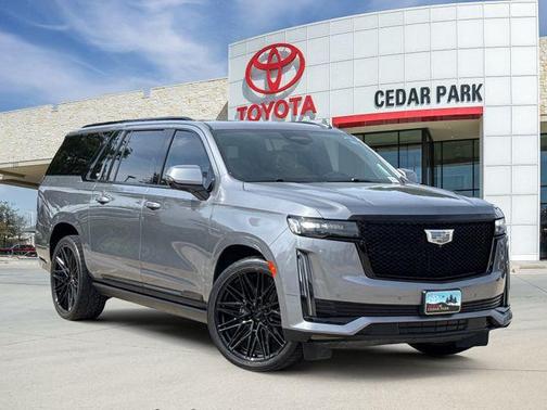 Steel Metallic 2021 Cadillac Escalade ESV Sport