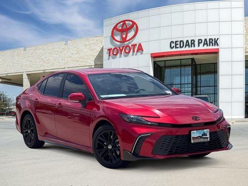 Red 2026 Toyota Camry SE