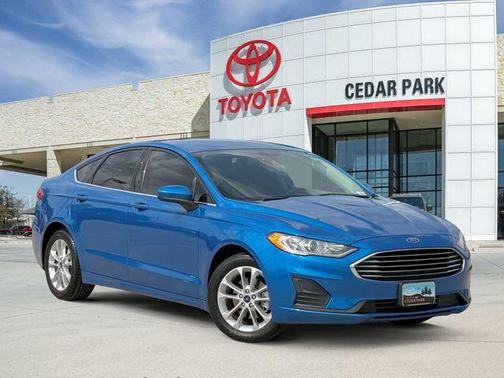 Blue Metallic 2020 Ford Fusion SE