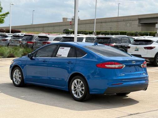 Blue Metallic 2020 Ford Fusion SE