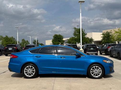 Blue Metallic 2020 Ford Fusion SE