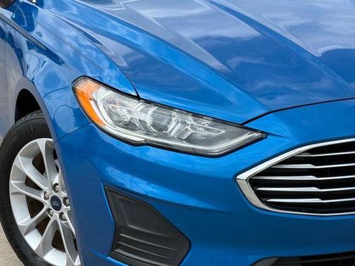 Blue Metallic 2020 Ford Fusion SE
