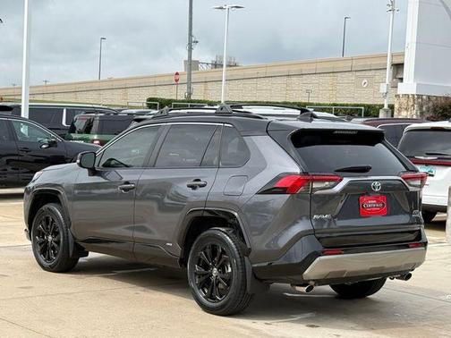Midnight Black Metallic 2023 Toyota RAV4 Hybrid XSE