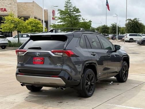 Midnight Black Metallic 2023 Toyota RAV4 Hybrid XSE