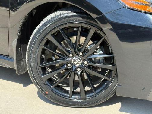 Midnight Black Metallic 2024 Toyota Camry XSE