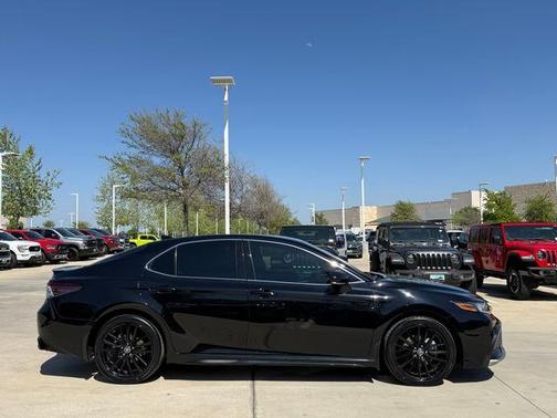 Midnight Black Metallic 2024 Toyota Camry XSE