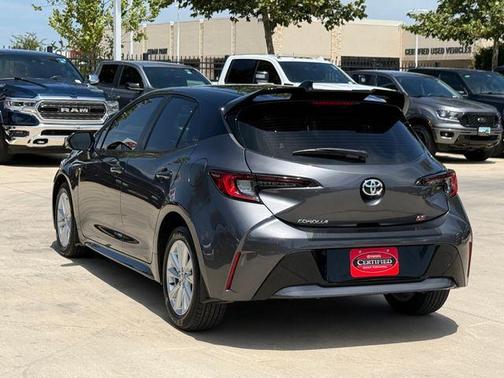Midnight Black Metallic 2026 Toyota Corolla Hatchback SE
