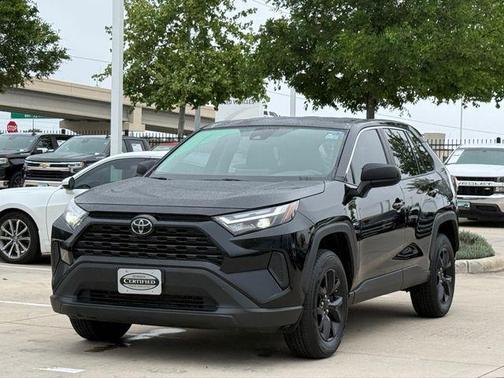 Midnight Black Metallic 2023 Toyota RAV4 LE
