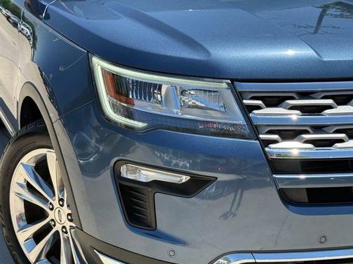 Blue Metallic 2018 Ford Explorer Limited