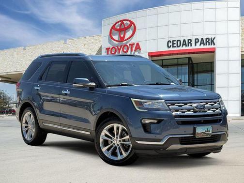 Blue Metallic 2018 Ford Explorer Limited