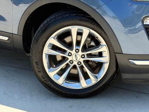 Blue Metallic 2018 Ford Explorer Limited
