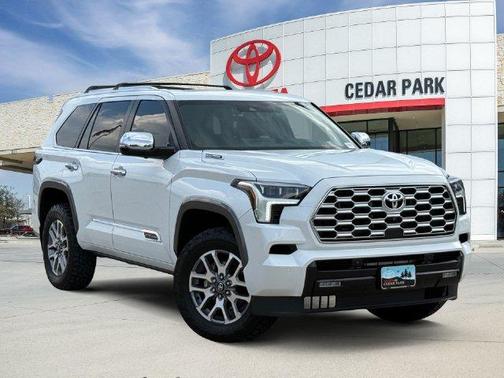 Wind Chill Pearl 2025 Toyota Sequoia 1794 EDITION